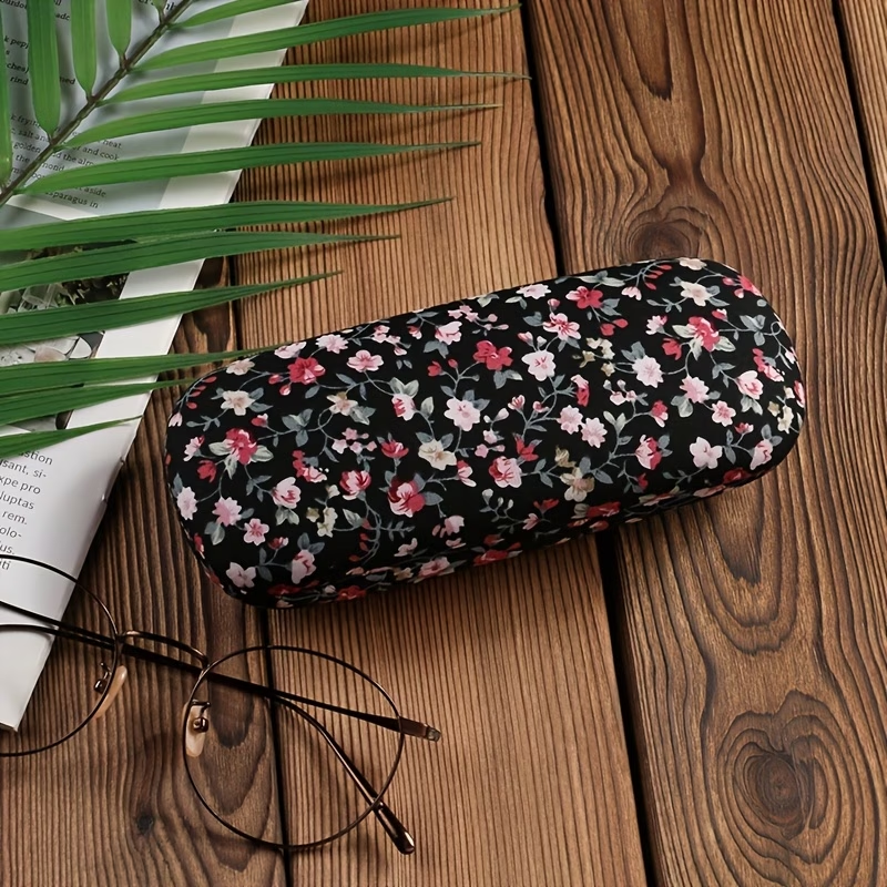 Floral Vintage Glasses Case