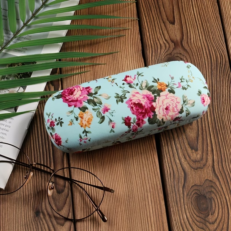 Floral Vintage Glasses Case