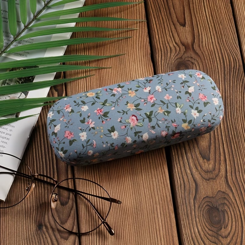 Floral Vintage Glasses Case