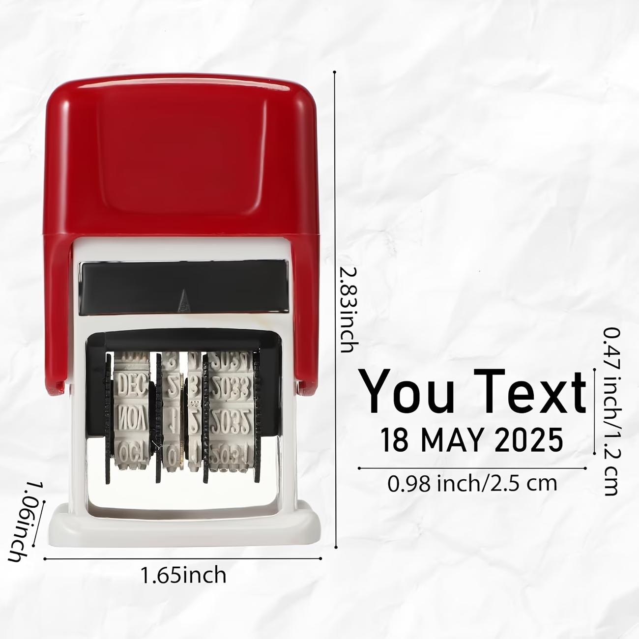 Checked Stamp Customizable Teacher Stamp
