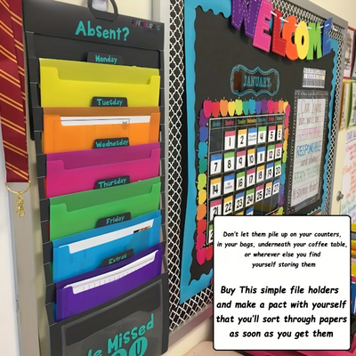 Weekly Absent Work Folder