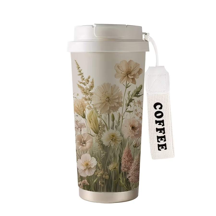 Vintage Insulated Coffee Mug