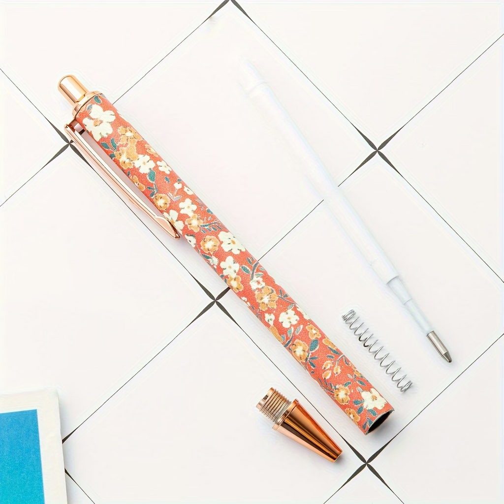Floral Ballpoint Pen Set